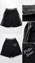 Black Cheetah Print Shorts - FYD.CLOTHING.US